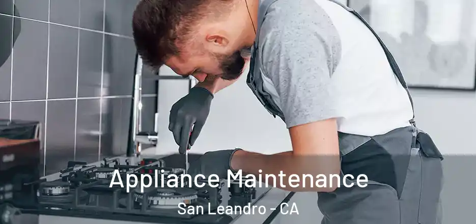 Appliance Maintenance San Leandro - CA