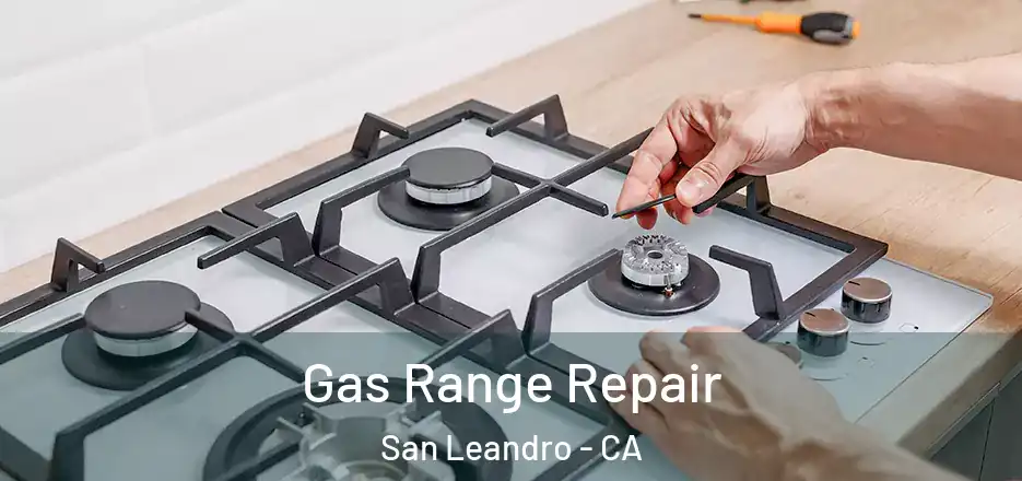 Gas Range Repair San Leandro - CA