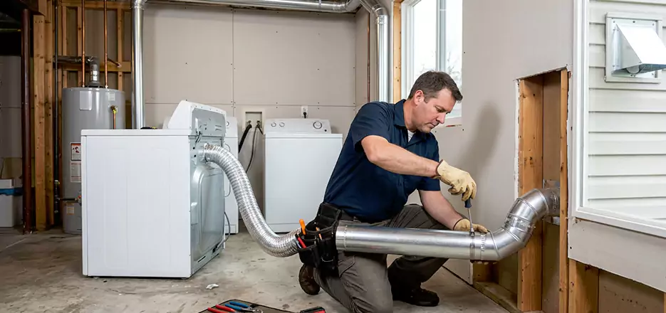Recessed Dryer Vent Installation San Leandro